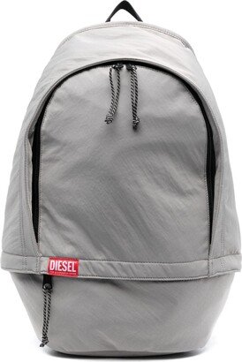 Race logo-patch backpack