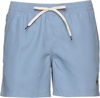 Qs Volley Surfwash Volley 15 Swim Trunks Pastel Blue