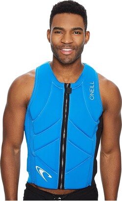 Slasher Comp Vest (Ocean/Black) Men's Swimwear