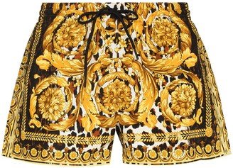 Wild Baroque print swim shorts