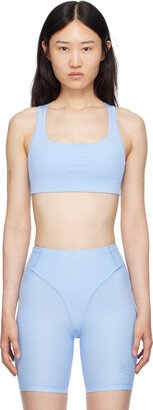 Blue Twin Layer Sport Bra