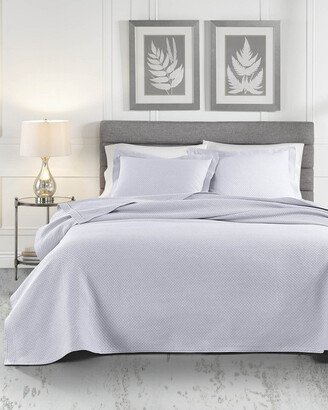 Realeza Sunset European Matelasse Coverlet Set