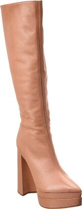 Elysee Up Leather Over The Knee Boot-AB