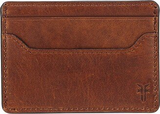 Logan Leather Card Case with Money Clip