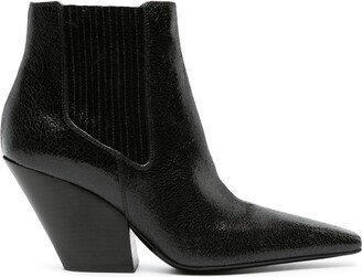 Anastasia 40mm ankle-length leather boots