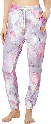 Marble Mayhem Pants (Pink Haze) Women's Pajama
