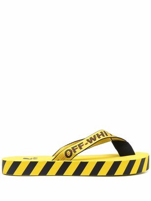 Industrial-strap flip flop