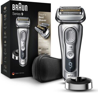 Series 9-9330s Men's Rechargeable Wet & Dry Electric Foil Shaver with Stand