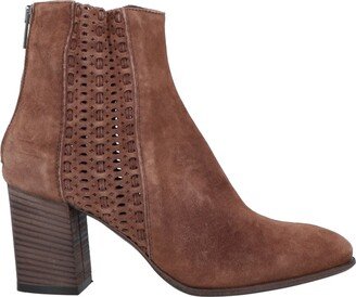 Ankle Boots Brown-AC