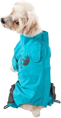 Quantum-Ice Full-Bodied Adjustable and 3M Reflective Dog Jacket - Medium