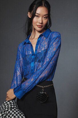 By Anthropologie Lace Bodysuit