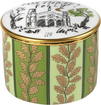 Fox Thicket Folly porcelain box