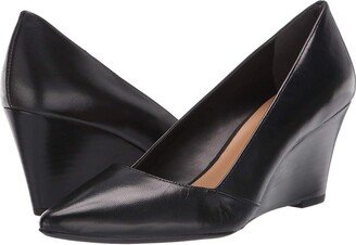 Frankie (Black) Women's Wedge Shoes