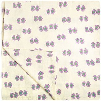 Floral-Print Tablecloth