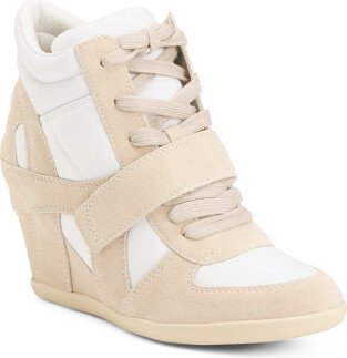 Suede Bowie Wedge Sneakers for Women