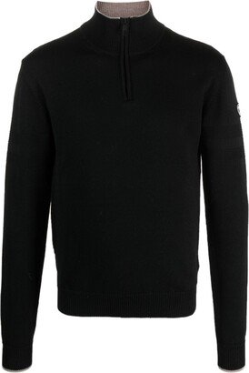 Zip-Up Merino Jumper