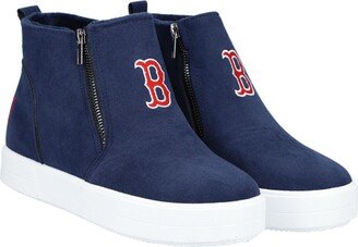 Women's Foco Boston Red Sox Wedge Sneakers