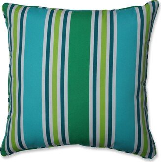 Pillow Perfect Aruba Stripe Turquoise\Green 25-inch Floor Pillow