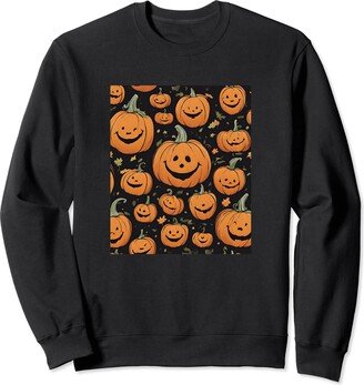 kubekawy.lifestyle Halloween pumpkin Sweatshirt