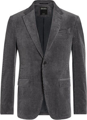 Cashco single-breasted corduroy blazer