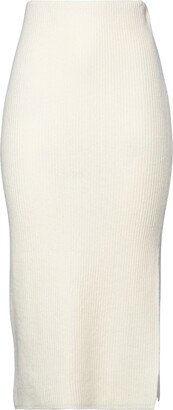 OPEN LAB Midi Skirt Ivory