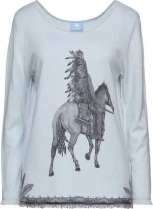 CASHMERE CONCEPT Sweater Sky Blue