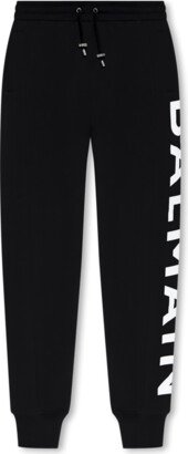 Sweatpants With Logo - Black-AJ