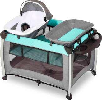 Princeton Deluxe Nap 'N Pack Play Yard, Mint