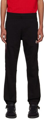 Black Cotton Lounge Pants