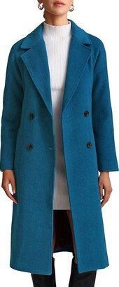 Tailored Fit Wool Blend Coat