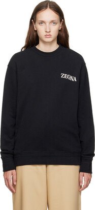 Black Crewneck Sweatshirt