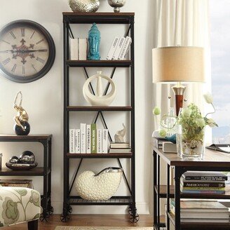 Nelson Industrial Modern Rustic 26-inch Bookcase by Classic