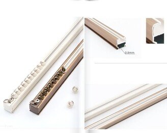 Track For Curtains, Ceiling Or Wall Mount Curtain Traverse System, Room Divider Rail. Length 65, Can Be Up To 195 If You Buy 3 Tracks