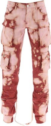 'essie' slim-fit tie-dye cargo pants