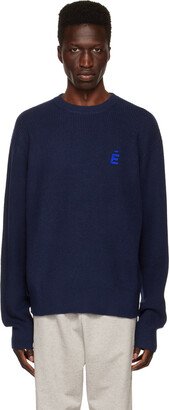 Navy Boris Patch Sweater