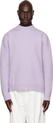 Purple Crewneck Sweater