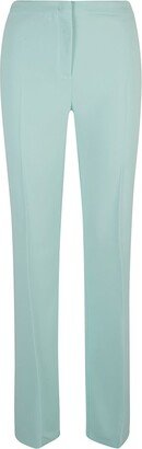 High-Waist Straight-Leg Trousers-BA