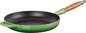 Cast Iron Signature Frying Pan With Wooden Handle (28Cm)