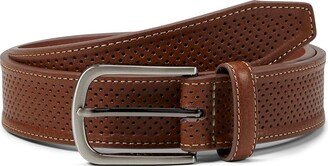 Perfed Leather Belt (Tan) Belts