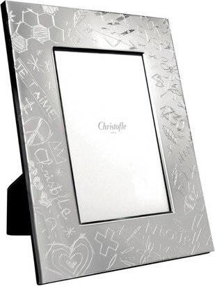 Graffiti Silver Plated Photo Frame (4 x 6)