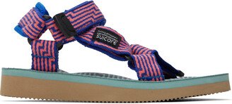 Blue & Orange DEPA-JC01 Sandals