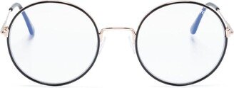 Round-Frame Glasses-BX