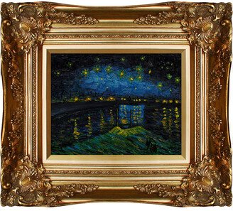 Museum Masters Starry Night Over The Rhone By Vincent Van Gogh