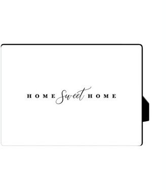 Desktop Plaques: Home Sweet Home Desktop Plaque, Rectangle Ornament, 5X7, Multicolor