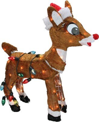 Northlight Pre-Lit Rudolph Nosed Reindeer Christmas Outdoor Decoration