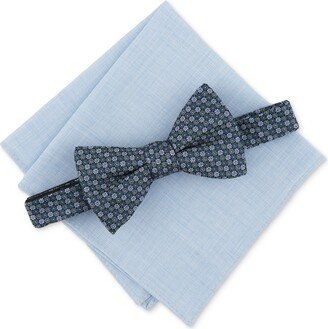 Men's Midland Floral Bow Tie & Pocket Square Set, Created for Macy's