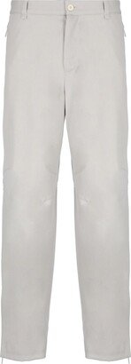 Pressed Crease Cropped Tailored Trousers