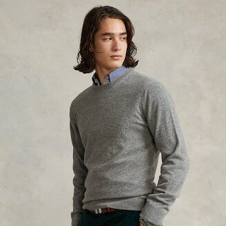 Washable Cashmere Crewneck Sweater-AA