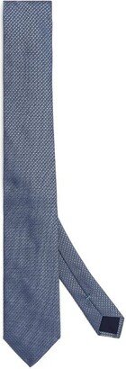 Silk Dot Print Tie