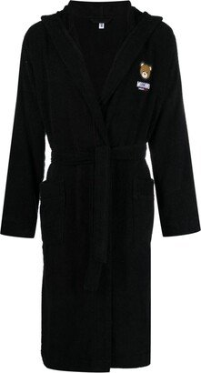 Teddy Bear-motif cotton robe